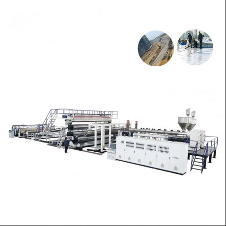 Αδιάβροχη γραμμή εξώθησης φύλλων TPO PVC EVA PE