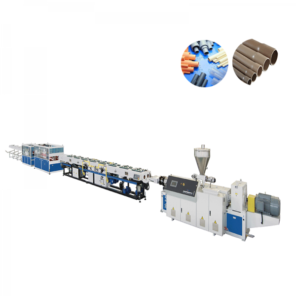 UPVC/CPVC Διέλαση διπλής έλικας, γραμμή εξώθησης τεσσάρων κλώνων